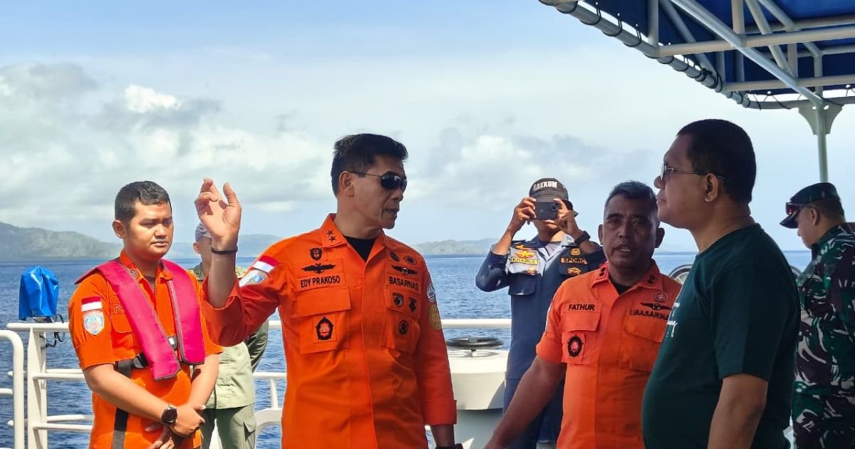 Operasi SAR Mencari 3 WNA Spanyol di Labuan Bajo Berlanju, Ditinjau Pimpinan Basarnas