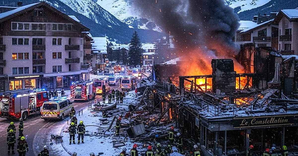 Kebakaran Bar di Alpen, Sedikitnya 40 Orang Tewas - Polisi