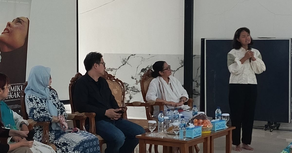 Seruan Memecah Sunyi Bagi Korban KDRT Digaungkan di Harakah Majelis Taklim Saat Preview Film Suamiku, Lukaku