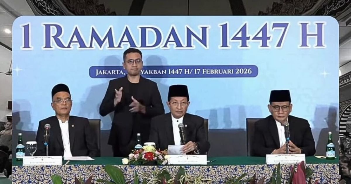 Pemerintah Umumkan 1 Ramadan 1447H Pada 19 Februari 2026