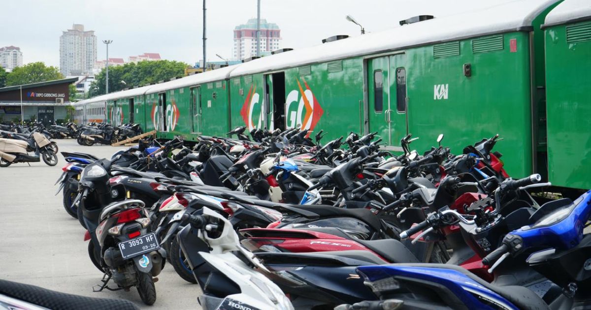 Catat! Ini Lokasi Daftar Program Angkutan Motor Gratis Dengan Kereta Api, Dibuka 1 Maret