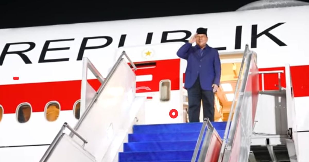 Presiden Prabowo Subianto dan rombongan bertolak ke Rusia pada Minggu, 12 April 2026 untuk kunjungan kenegaraan (Foto/tangkapan video Setpres)