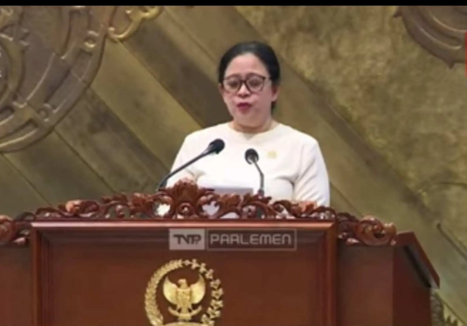 Rapat Paripurna DPR RI Masa Persidangan 2023-2024 Dibuka Puan Maharani