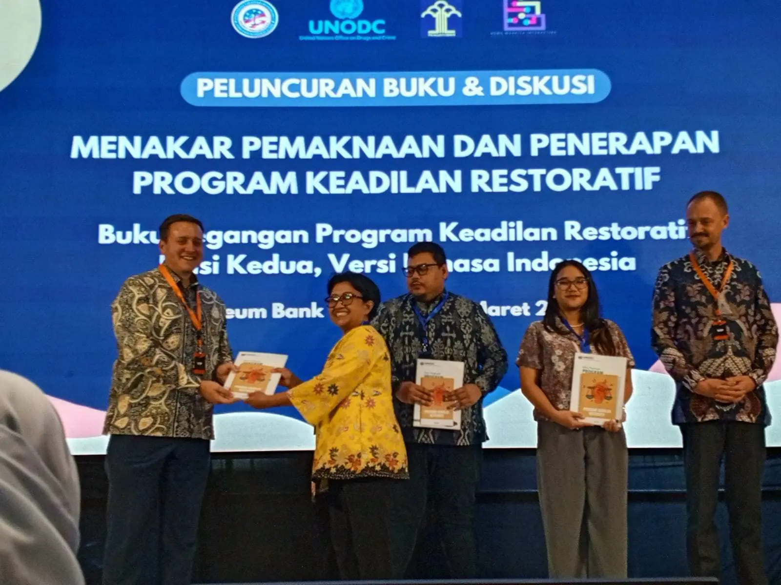 Kupas Tentang Restorative Justice, Sekaligus Peluncuran Buku di Jakarta yang Digagas UNODC
