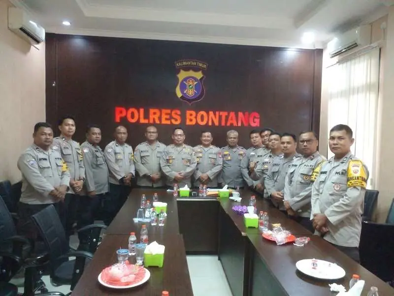 Subdit Bhabinkamtibmas Polda Kaltim Lakukan Supervisi ke Polres Bontang