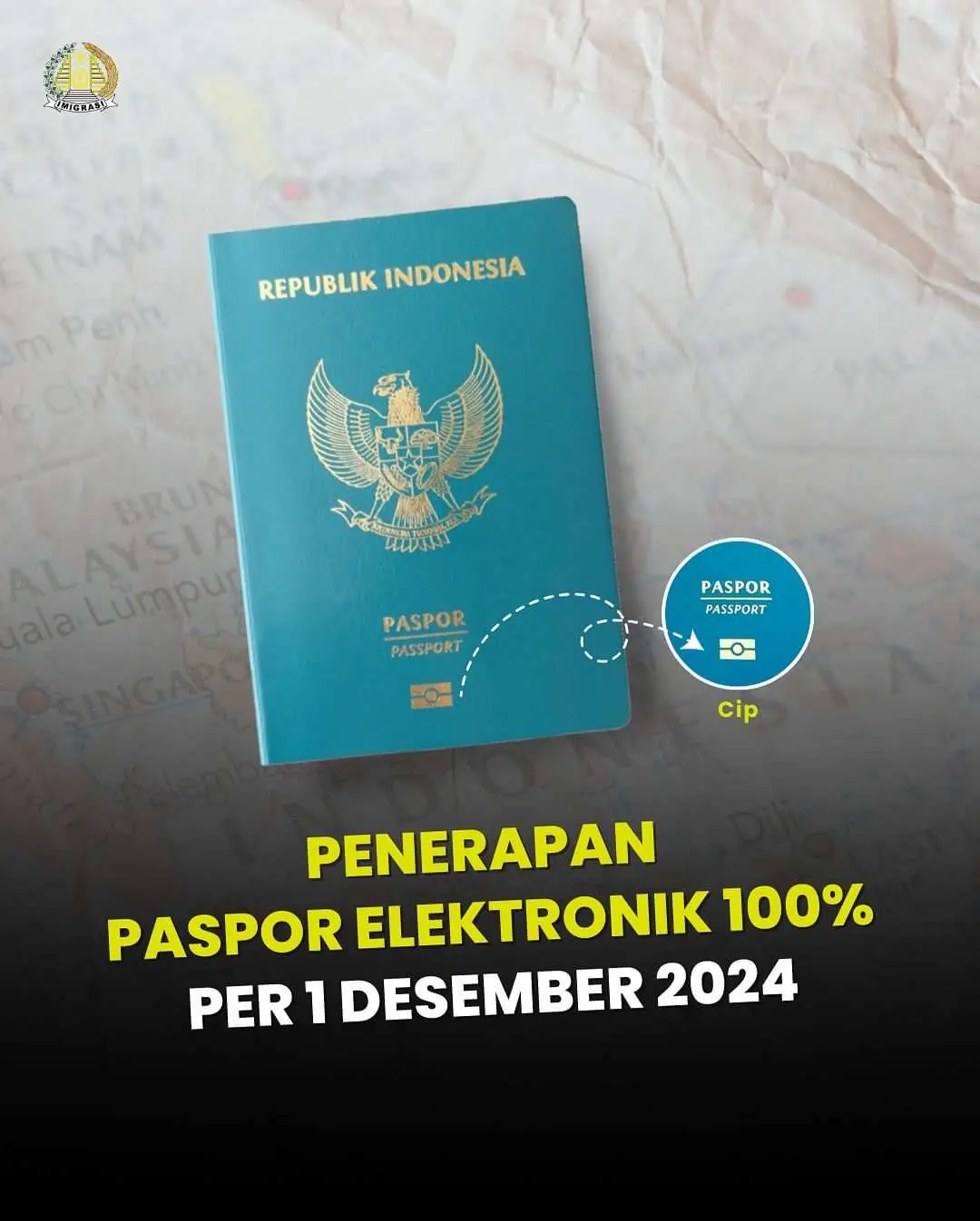 Indonesia Mulai Terbitkan Hanya Paspor Elektronik, Awalnya di 13 Lokasi