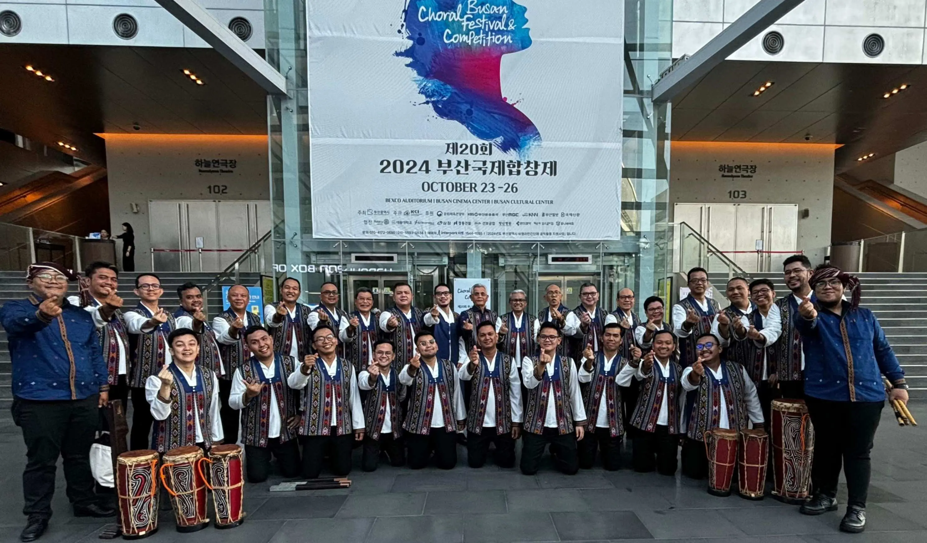 AMC Bawa Lagu Minahasa, Batak Dan Melayu di Laga Dunia